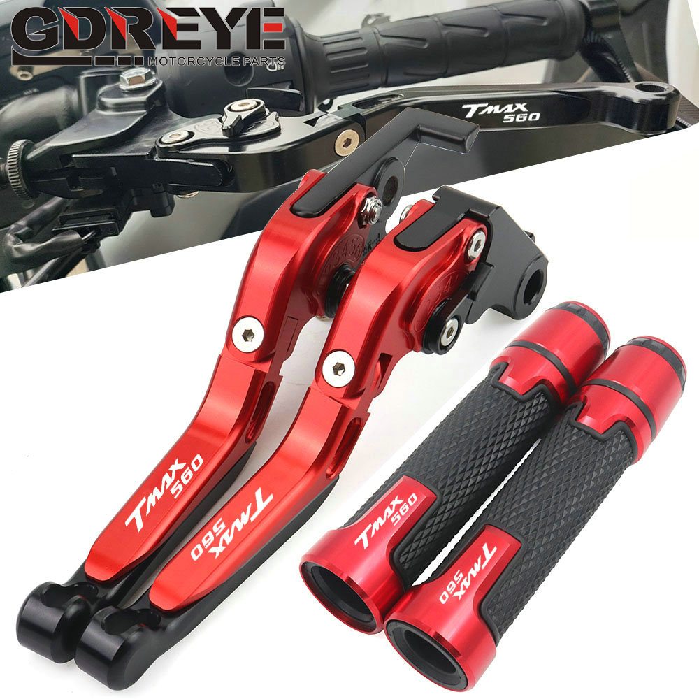 Tech Max Accessories - ヤマハモーターサイクルハンドルバー,ハンドルバー,クラッチレバー,グリップ,新しい,Max Tmax T-MAX 560 tmax560 2019