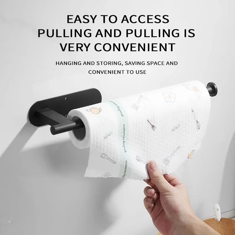 Tech Accessories Organizer - 多目的ペーパーロール収納ラック多機能ティッシュホルダーオーガナイザーは、トイレットペーパーとラップフィルムを収納できるバスルーム用キーホルダーです。
