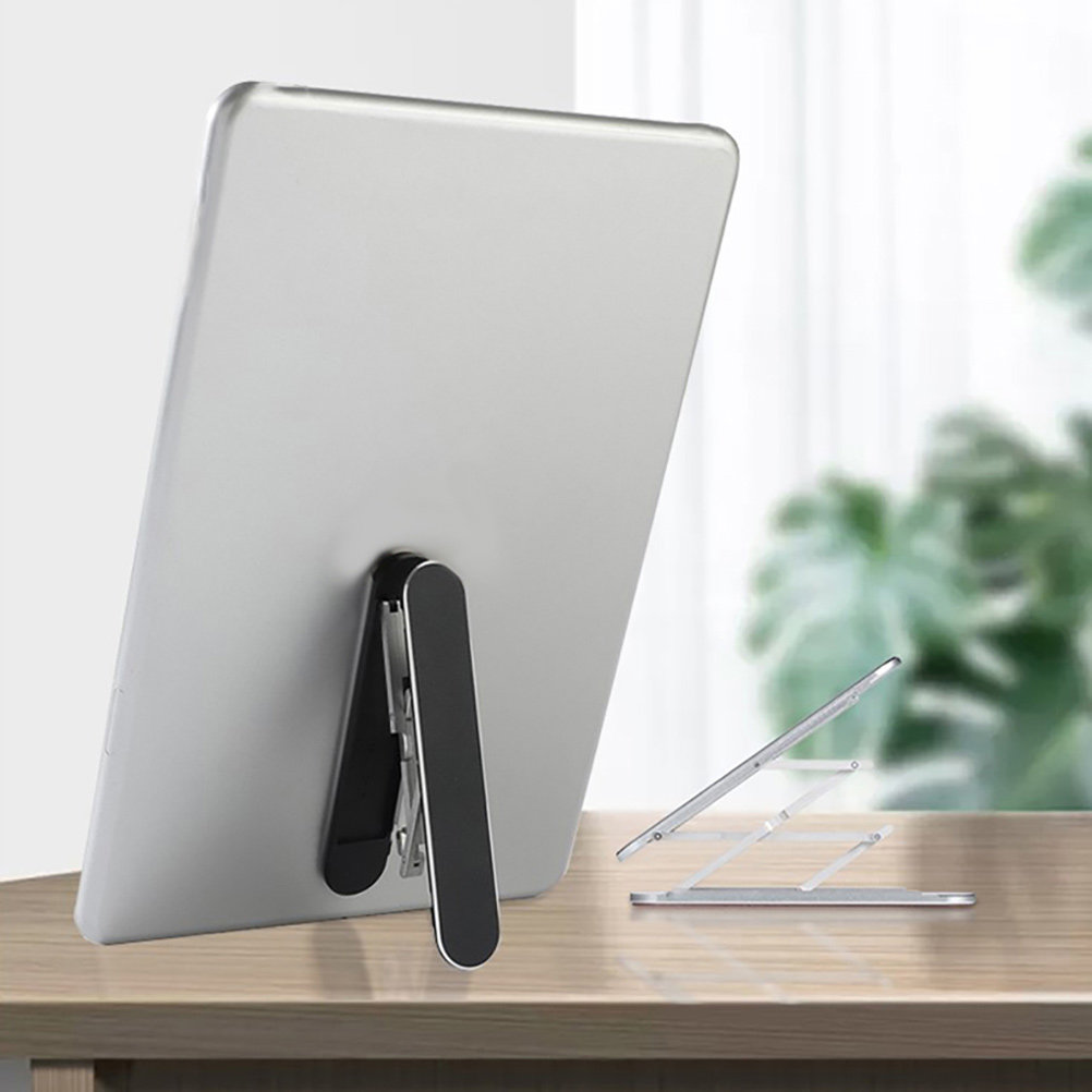 Phone Stand Aluminum - 1個入り折りたたみ式アルミ合金製スマホリングホルダー、見えないスタンド、携帯用、耐久性、軽量リンググリップスマホホルダー