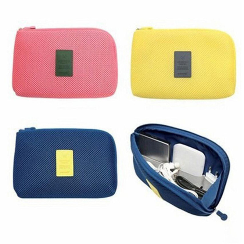 Tech Accessories Organizer - 旅行用アクセサリーバッグ,携帯電話用デジタルUSB充電器,トラベルケース