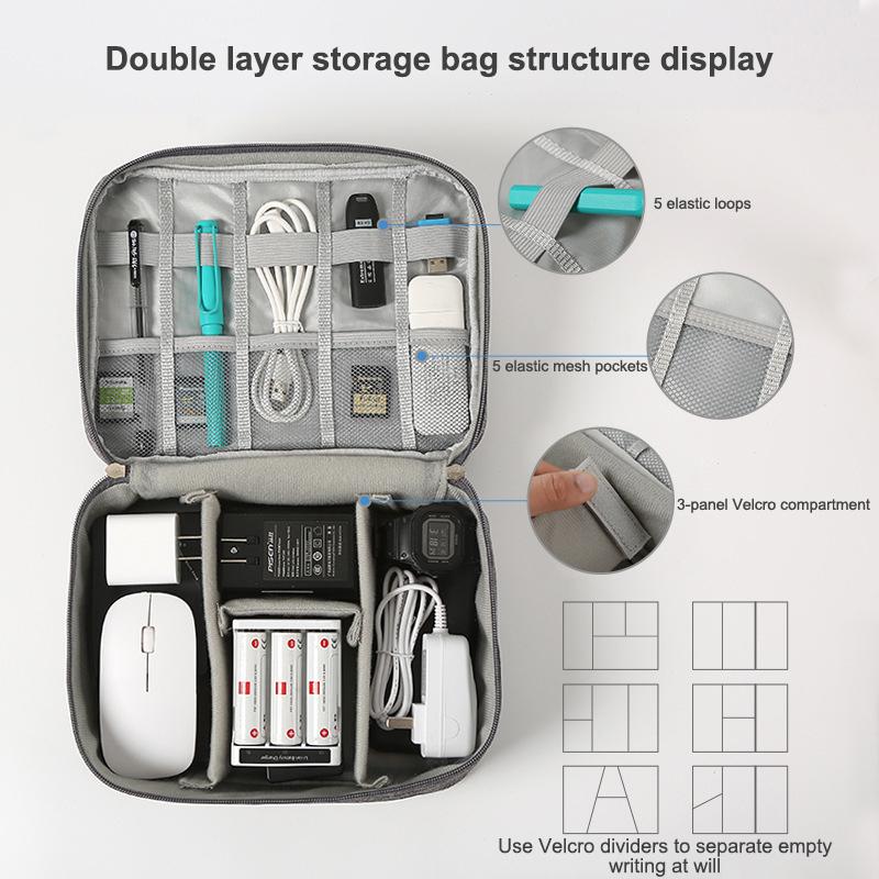 【理髪店用バリカン収納バッグ マルチコンパートメント オック - Tech Accessories Organizer のレビューと価格