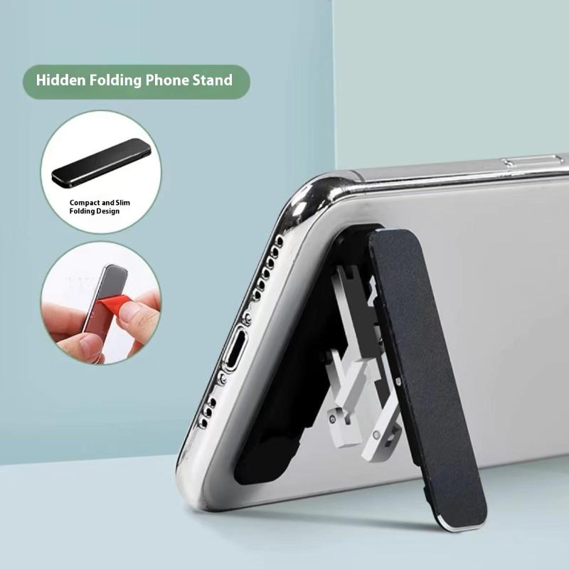 1/3 個ミニ目に見えない折りたたみ式携帯電話スタンドアルミ - Phone Stand Aluminum のレビューと価格