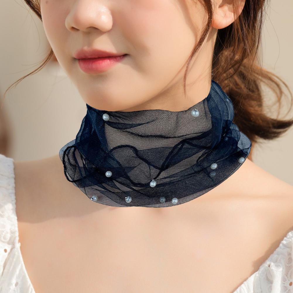 エレガントな弾性ネックラップ ソリッドカラーのネックカラー  - Useful Tech Accessories のレビューと価格