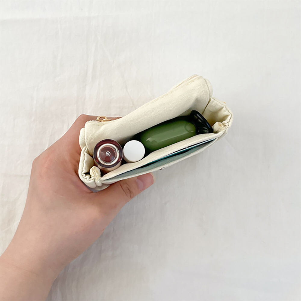 ミニポータブルキャンバスコインとカードホルダー、シンプルなレ - Tech Accessories Kit のレビューと価格