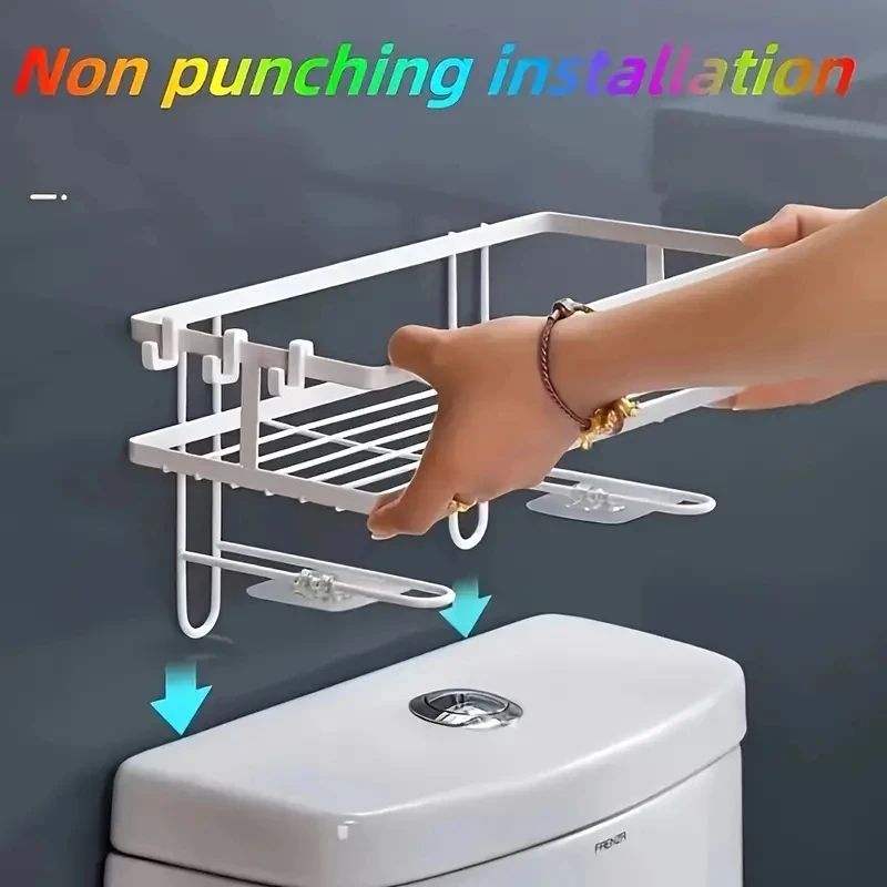 トイレ上収納棚 - 3段式バスルームオーガナイザーラック、ト - Tech Accessories Organizer のレビューと価格