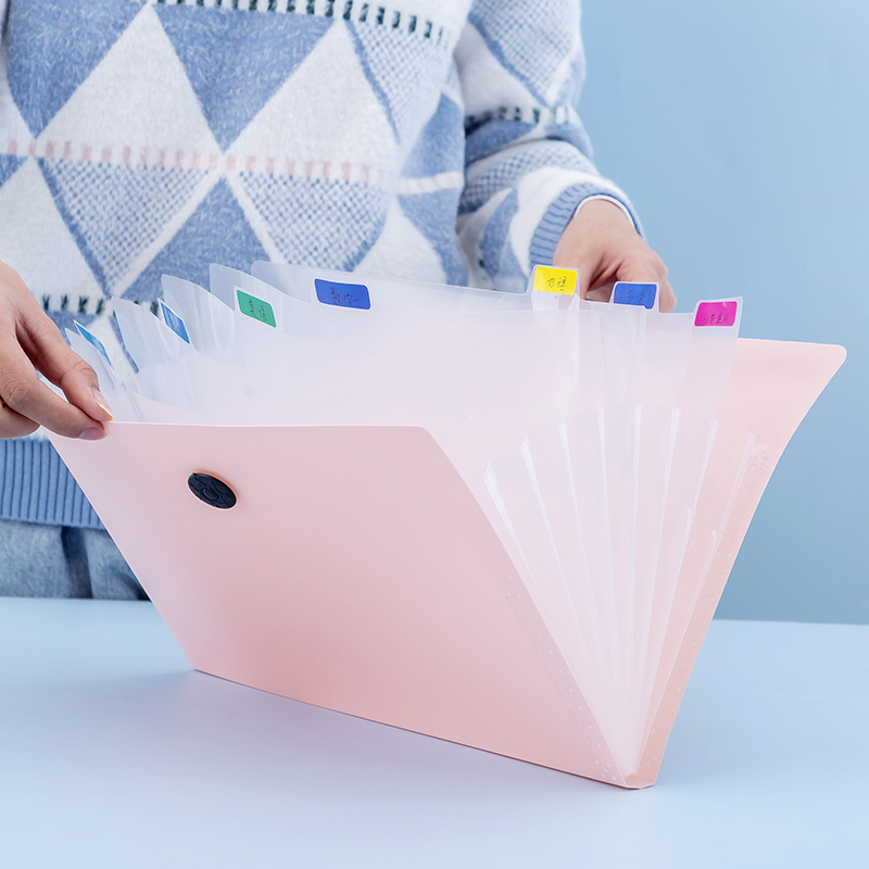 学生用ファイルフォルダー1つ、かわいい透明なアコーディオン式 - Tech Accessories Organizer のレビューと価格