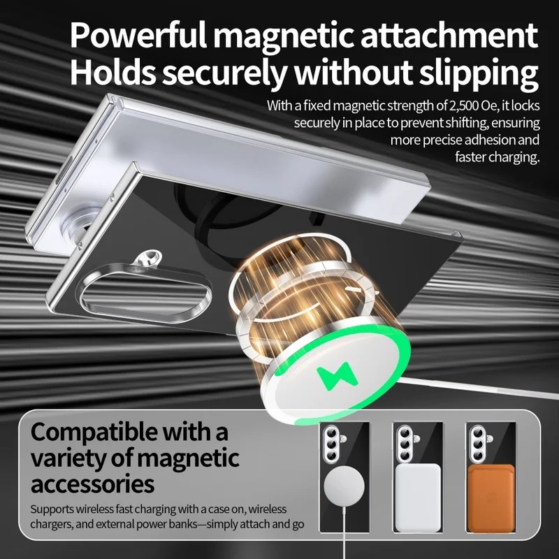 ガラス製マグネット式折りたたみスマホケース Samsung  - Tech Accessories Designer のレビューと価格