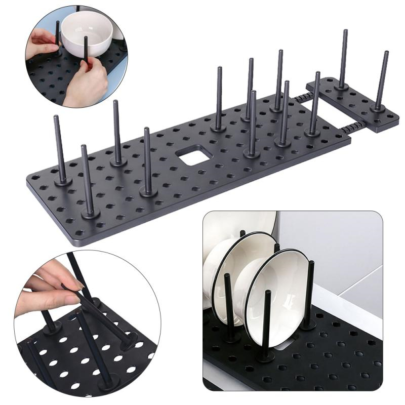 キッチンオーガナイザー食器乾燥ラックプレート棚取り外し可能な - Tech Accessories Organizer のレビューと価格