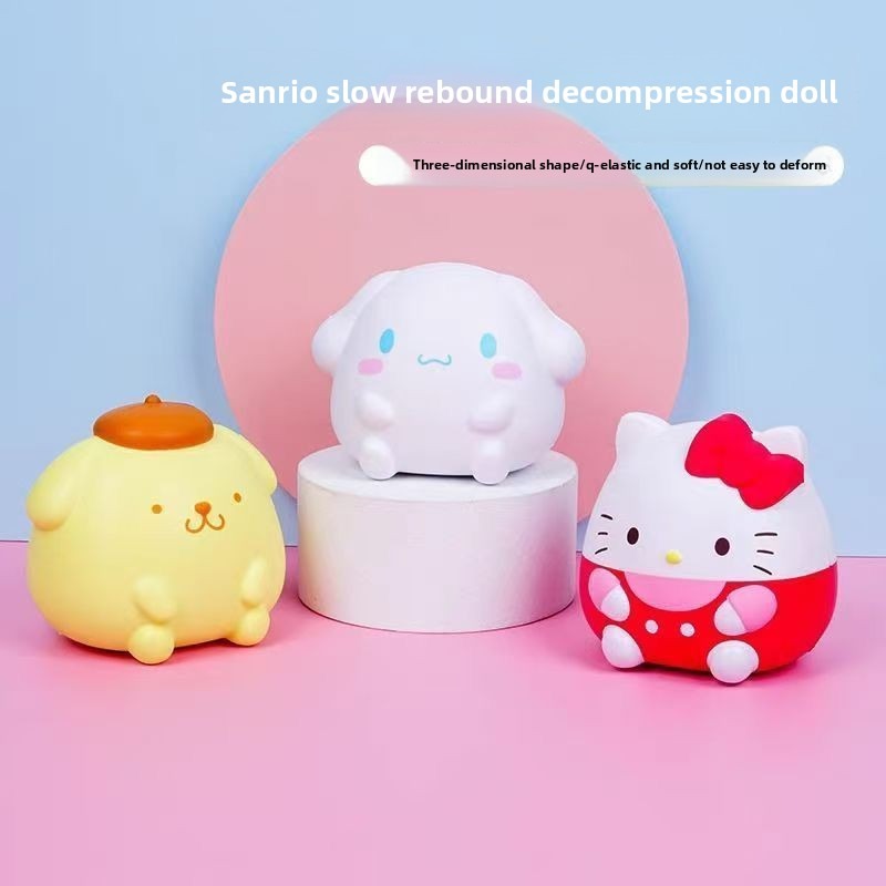 クロミ型スクイーズ玩具 かわいい漫画風スローライズストレス解 - Kawaii Tech Accessories のレビューと価格