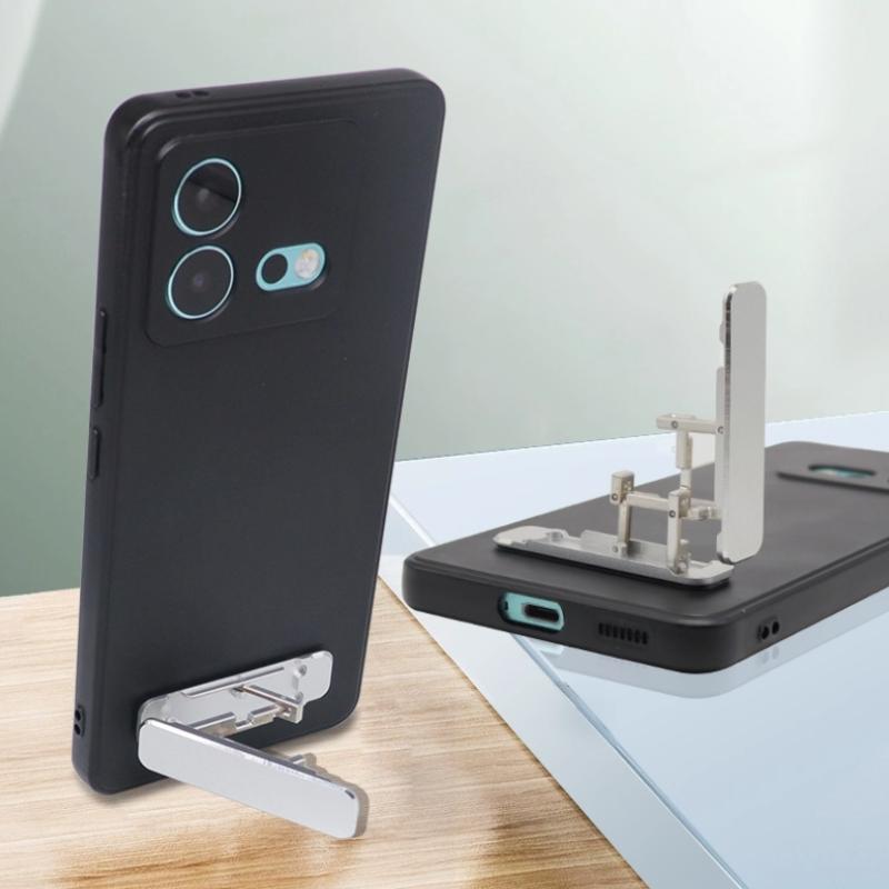 1/3個入り ミニインビジブル折りたたみ式携帯電話スタンド  - Phone Stand Aluminum のレビューと価格