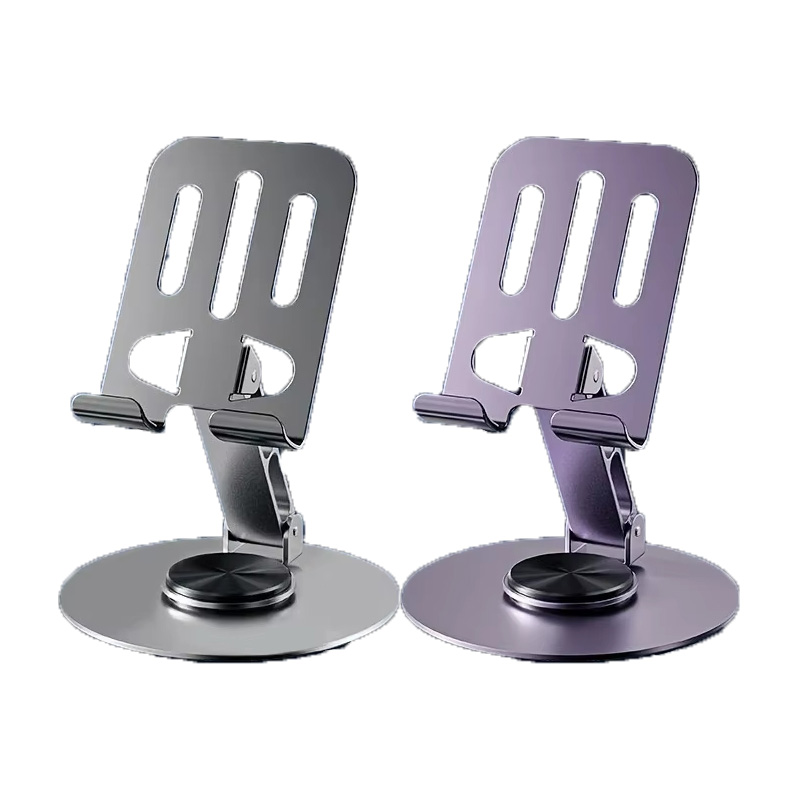 スマホスタンド360 °   回転式携帯電話ホルダー ユニバ - Phone Stand Aluminum のレビューと価格