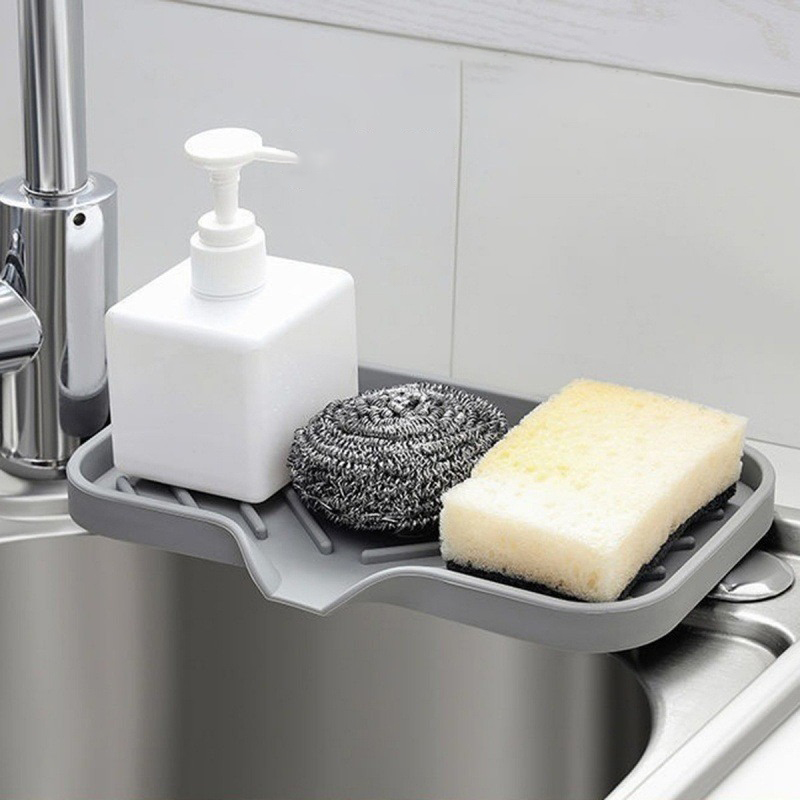 スポンジホルダー キッチンシンクスポンジホルダー シンク下オ - Tech Accessories Organizer のレビューと価格