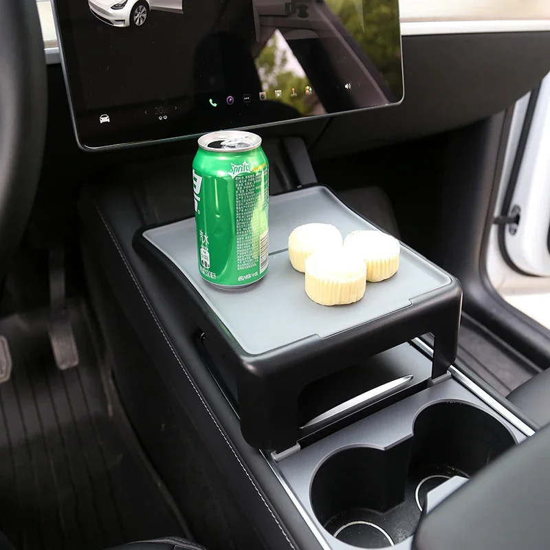 テスラモデル3 y,多機能,食品,コーヒーテーブル,小さなテ - Useful Tech Accessories のレビューと価格
