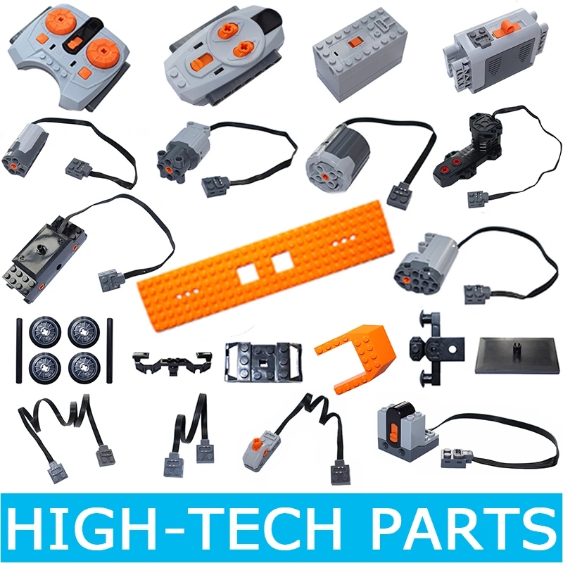 新しい技術的なモーター部品,バッテリー構築ブロック,pfモデ - Tech Accessories Kit のレビューと価格