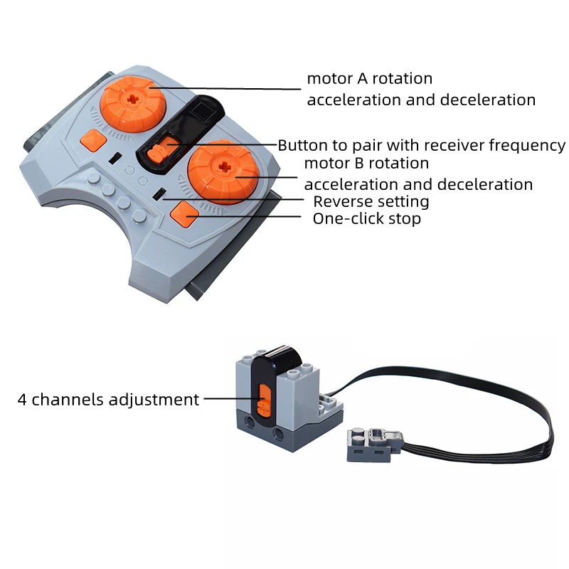 新しい技術的なモーター部品,バッテリー構築ブロック,pfモデ - Tech Accessories Kit のレビューと価格