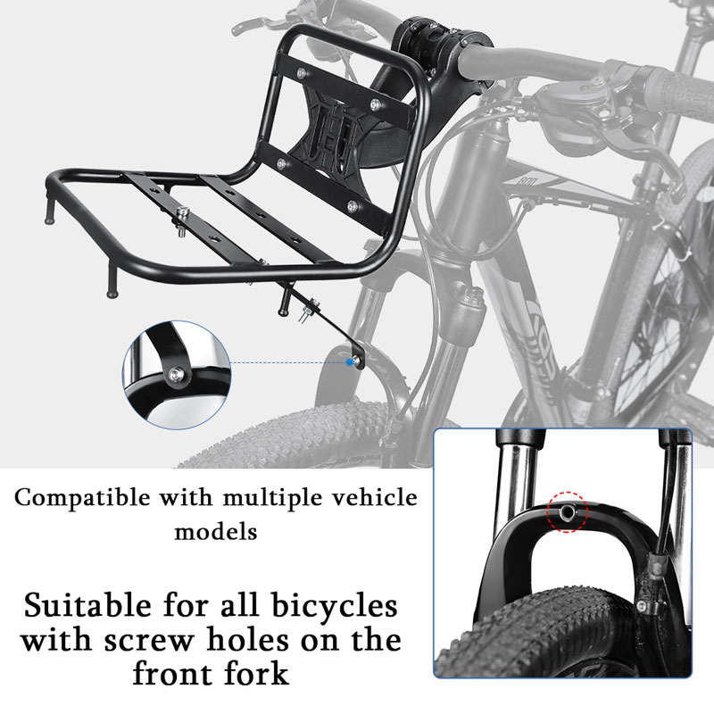 自転車フロントラックアルミ合金多機能自転車フロントラックMT - Useful Tech Accessories のレビューと価格