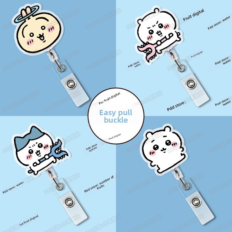 jiyi 格納式バッジリール かわいい ID カードホルダー - Kawaii Tech Accessories のレビューと価格